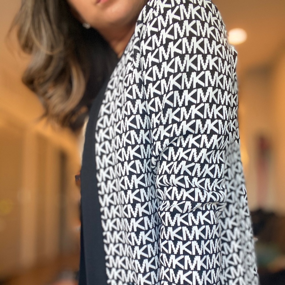 Michael Kors Logo Cardigan